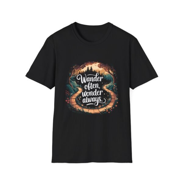 Collect Moments Not Things | Travel Inspiration Art Unisex Softstyle T-Shirt