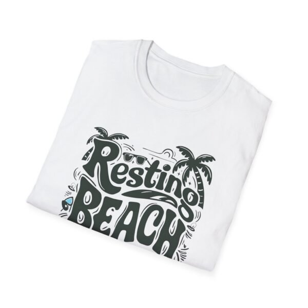 Funny Resting Beach Face T-Shirt - Image 2