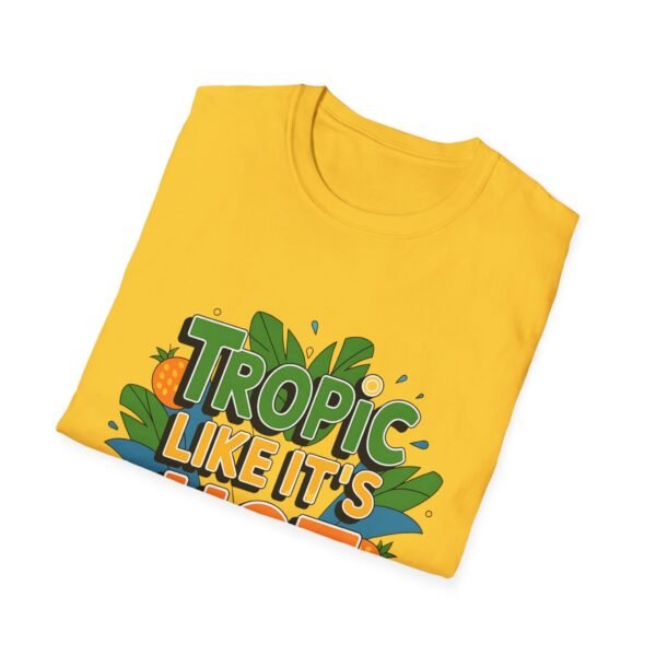 T-Shirt - Tropic Like It's Hot Summer Vibes Graphic Tee - Image 2