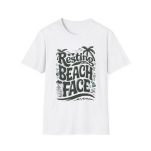 Funny Resting Beach Face T-Shirt