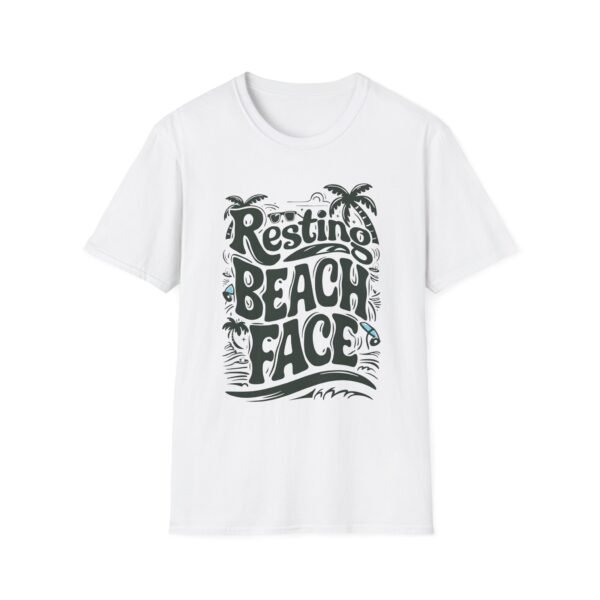 Funny Resting Beach Face T-Shirt