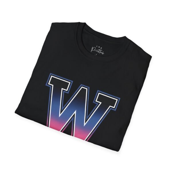 Unisex T-Shirt W IS FOR WE OUT FOCUS Custom Printed Apparel - Image 2
