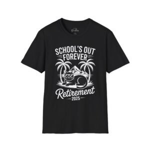 School's Out Forever retirement Unisex Softstyle T-Shirt