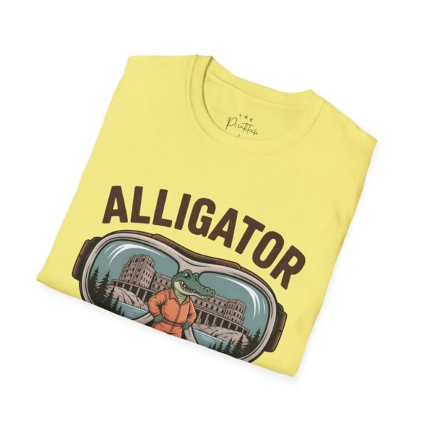 Funny Alligator Alcatraz T-Shirt - Image 4