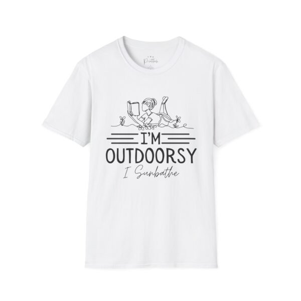 Funny I'm Outdoorsy Sunbathe T-Shirt