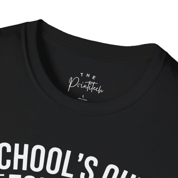 School's Out Forever retirement Unisex Softstyle T-Shirt - Image 3