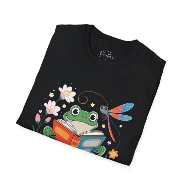 Funny Frog and Turtle Dragonfly T-Shirt - Image 2