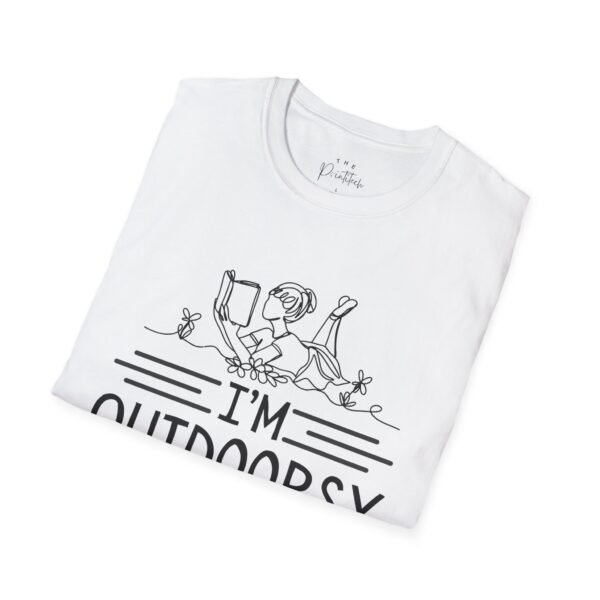 Funny I'm Outdoorsy Sunbathe T-Shirt - Image 2