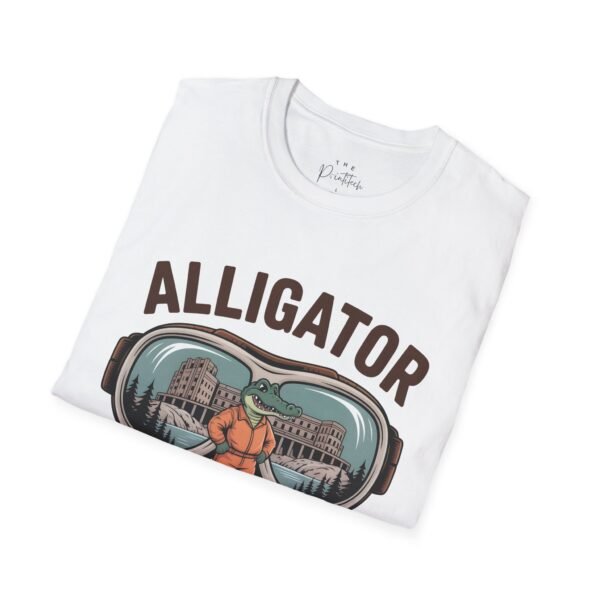 Funny Alligator Alcatraz T-Shirt - Image 2